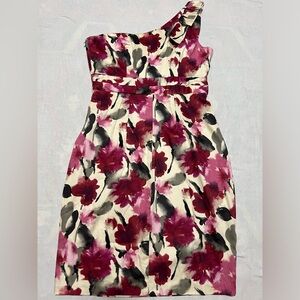 Pretty Roulette One Shoulder Dress